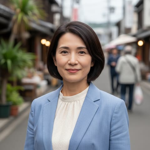 AI-generated illustration representing the Northern Amami-Oshima people