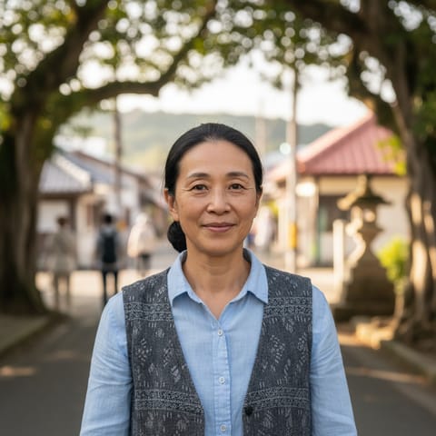 AI-generated illustration representing the Southern Amami-Oshima people