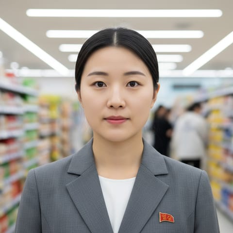 AI-generated illustration representing the Koreans people
