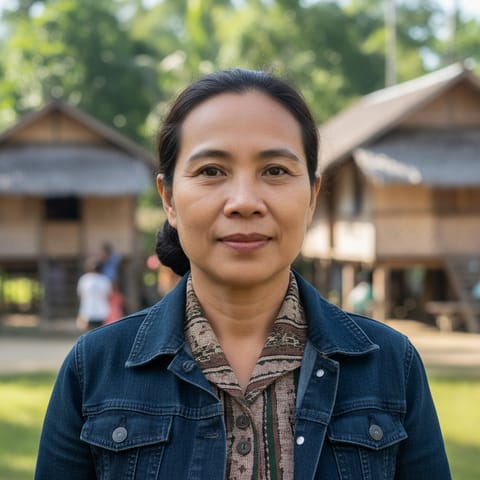 AI-generated illustration representing the Ambala Sambal people