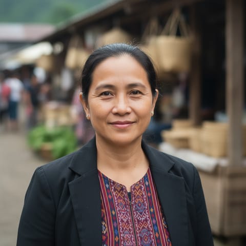 AI-generated illustration representing the Amganad Ifugao people