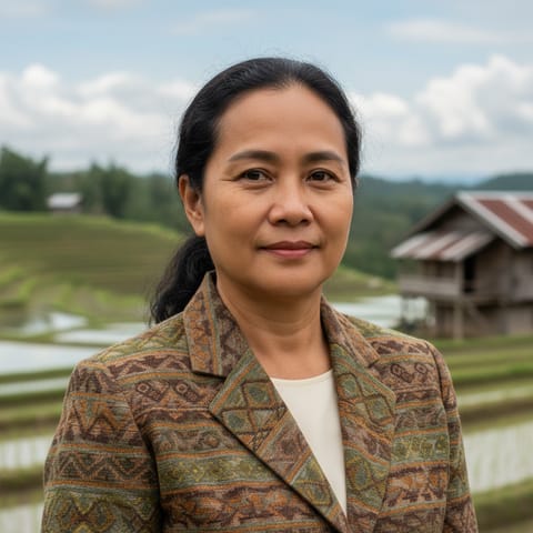 Illustration générée par IA représentant le peuple Antipolo Ifugao