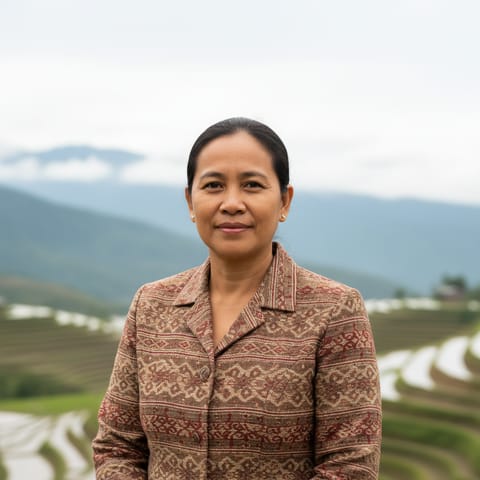 AI-generated illustration representing the Ayangan Ifugao people