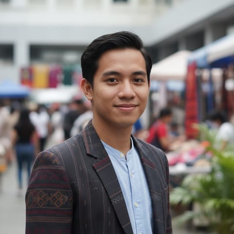 AI-generated illustration representing the B'laan Koronadal people