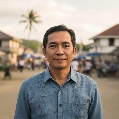 AI-generated illustration representing the Babuyan Islands Ivatan people