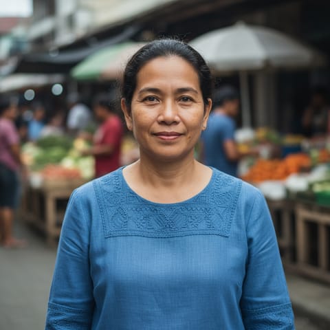 AI-generated illustration representing the Bolinao Sambal people