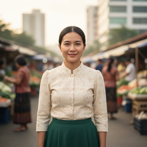 AI-generated illustration representing the Malaynon people