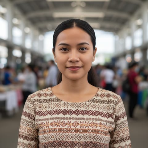 AI-generated illustration representing the Arumanen Manobo people