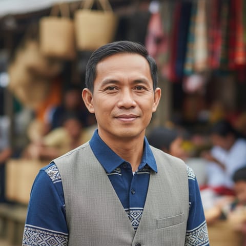 Illustration générée par IA représentant le peuple Rajah Kabungsuan Manobo