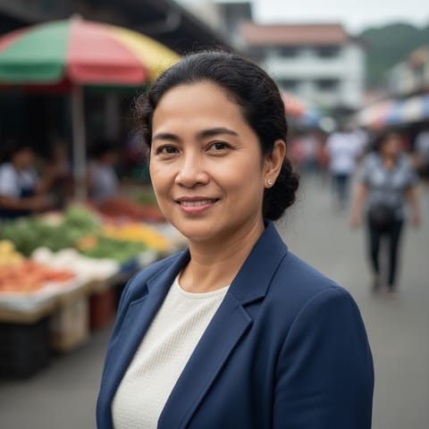 AI-generated illustration representing the Romblon people