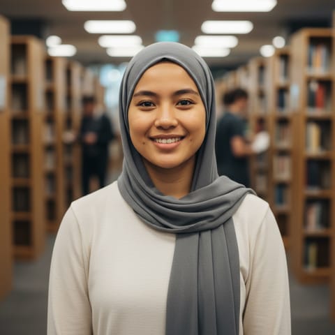 AI-generated illustration representing the Malays people