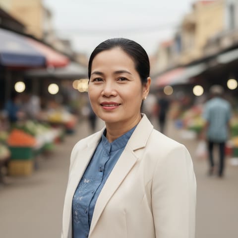 AI-generated illustration representing the Vietnamese people