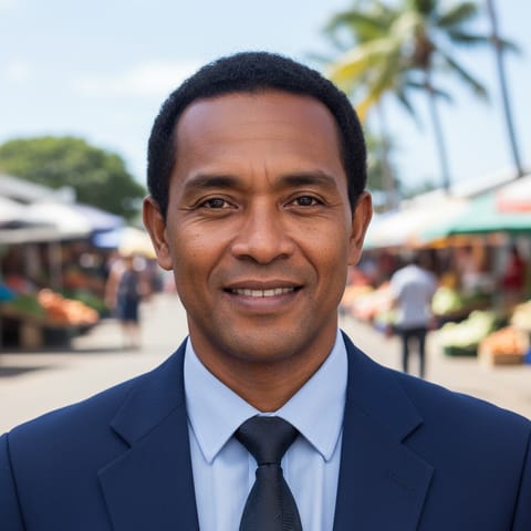 Ilustração gerada por IA representando o povo Solomoni Creoles