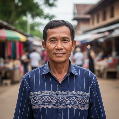 AI-generated illustration representing the Katang people