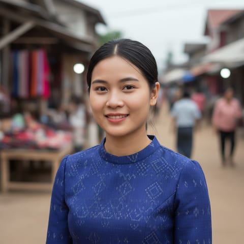 AI-generated illustration representing the Khua people
