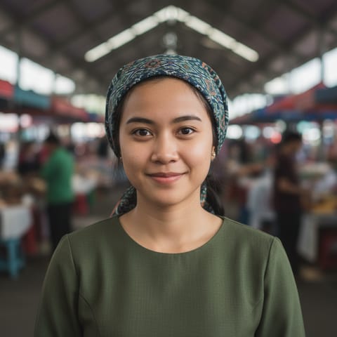 AI-generated illustration representing the Kimaragan people