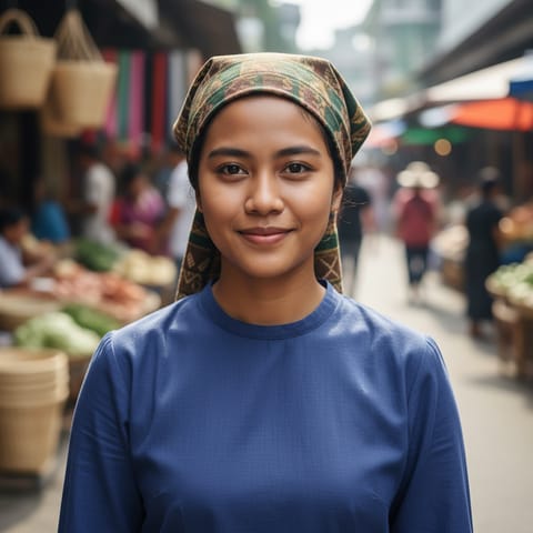 AI-generated illustration representing the Lara people