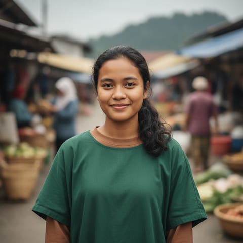 AI-generated illustration representing the Semai people