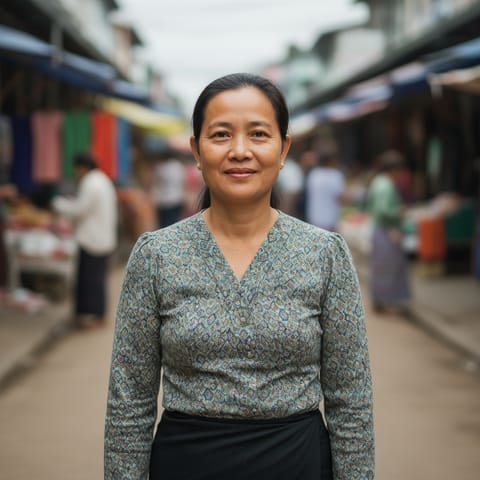 AI-generated illustration representing the Kuki Chin people