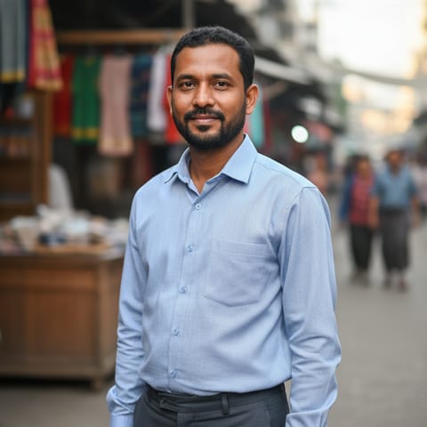 AI-generated illustration representing the Tamil people
