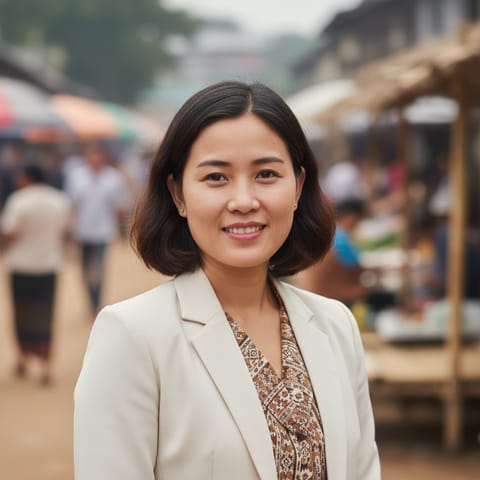 AI-generated illustration representing the Zotung Chin people