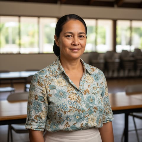 AI-generated illustration representing the Marshallese people