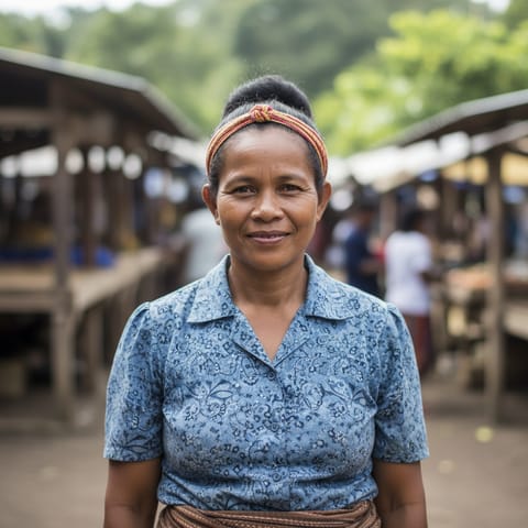 AI-generated illustration representing the Awiyaana people