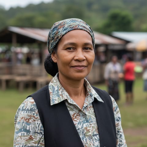 AI-generated illustration representing the Beli people