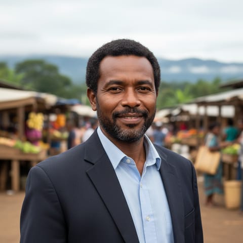 Illustration générée par IA représentant le peuple Biyom