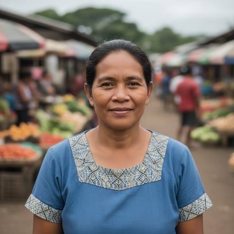 AI-generated illustration representing the Gogodala people