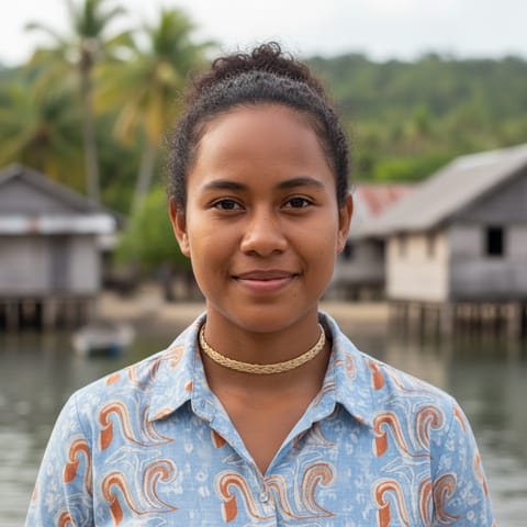 AI-generated illustration representing the Mailu people