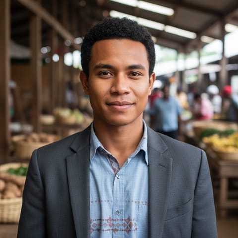AI-generated illustration representing the Maring people