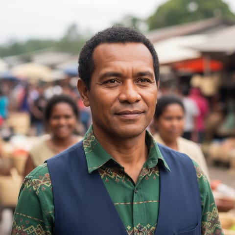 Illustration générée par IA représentant le peuple Yambes