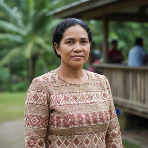 AI-generated illustration representing the Yauan people