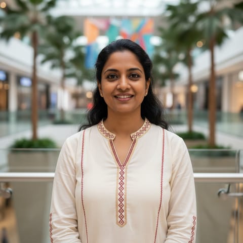 AI-generated illustration representing the Hindi people