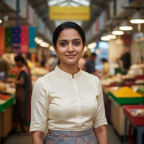 AI-generated illustration representing the Malayali people