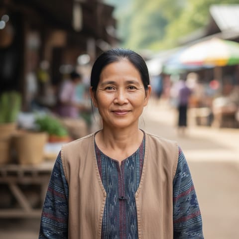 AI-generated illustration representing the Eastern Lawa people