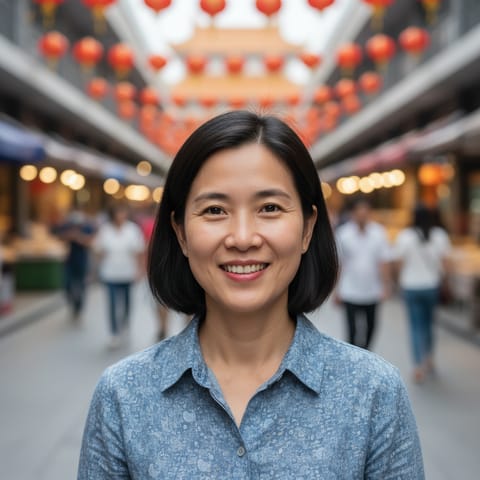 AI-generated illustration representing the Han Chinese people