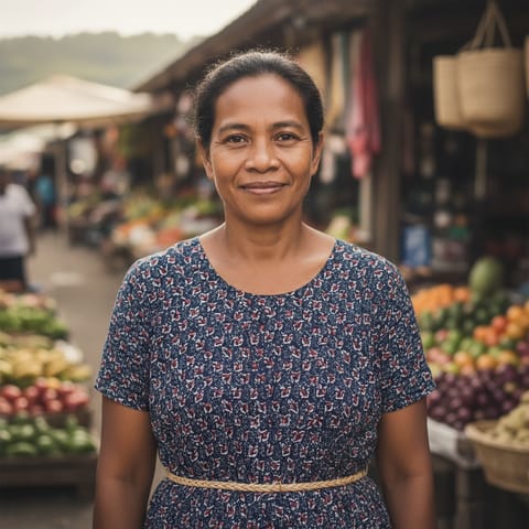 Ilustración generada por IA que representa al pueblo Central Raga