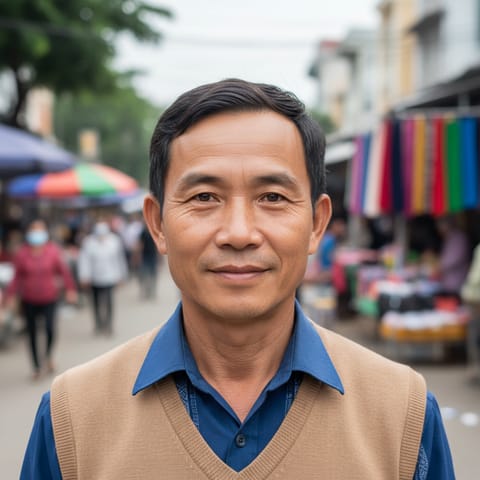 AI-generated illustration representing the Eastern Mnong people