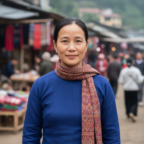 AI-generated illustration representing the Mang people