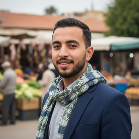 AI-generated illustration representing the Kabyle people