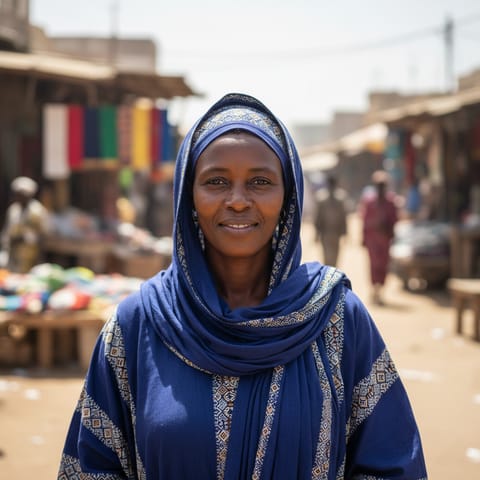 رسم توضيحي مُولَّد بالذكاء الاصطناعي يمثّل شعب Bolgo Dugag