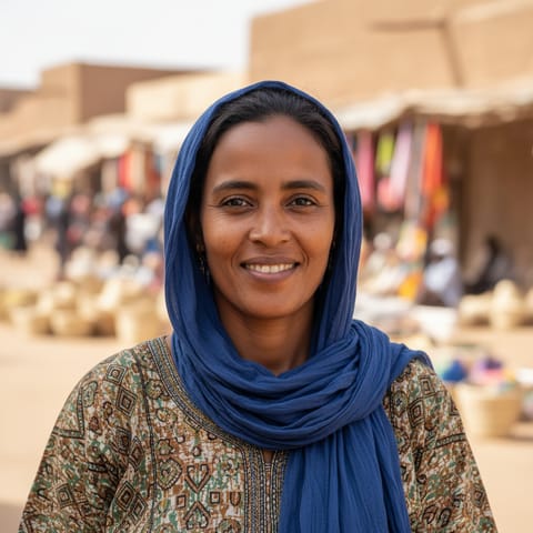 AI-generated illustration representing the Dangaleat people