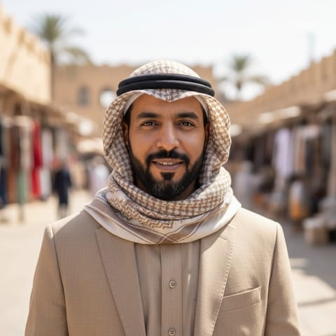 AI-generated illustration representing the Eastern Bedouins people
