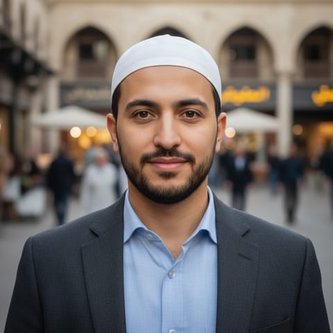 AI-generated illustration representing the Libyan Arabs people