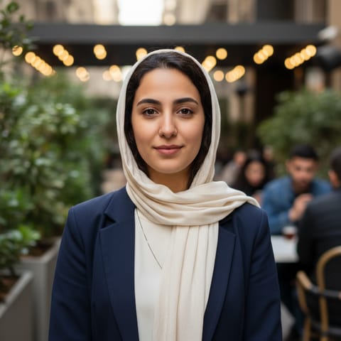 AI-generated illustration representing the Levantine Arabs people