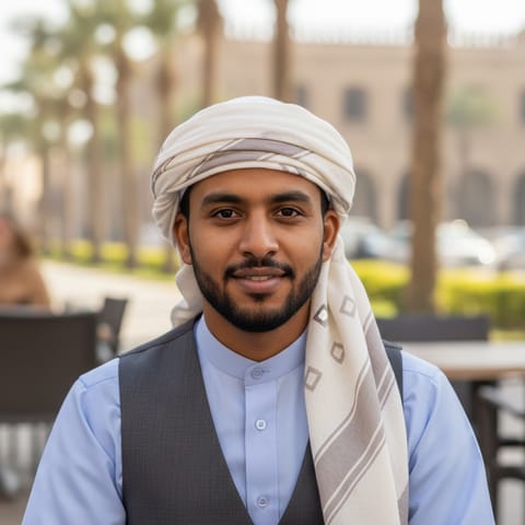 AI-generated illustration representing the Sudanese Arabs people