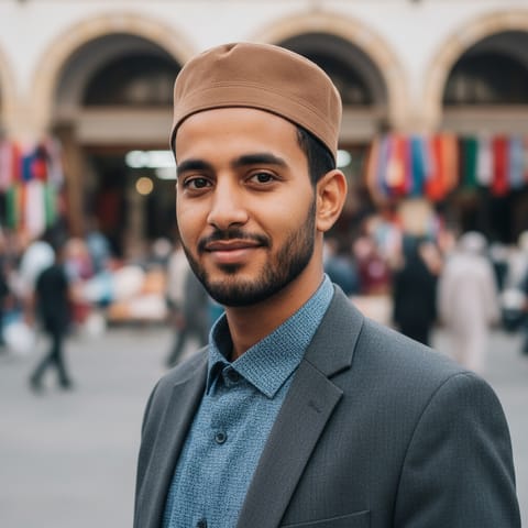 AI-generated illustration representing the Sudanese Arabs people