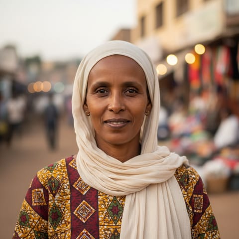 AI-generated illustration representing the Allaaba people